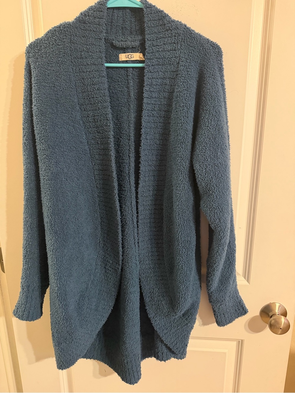 UGG Women's Cozy Open-Front Cardigan - Teal